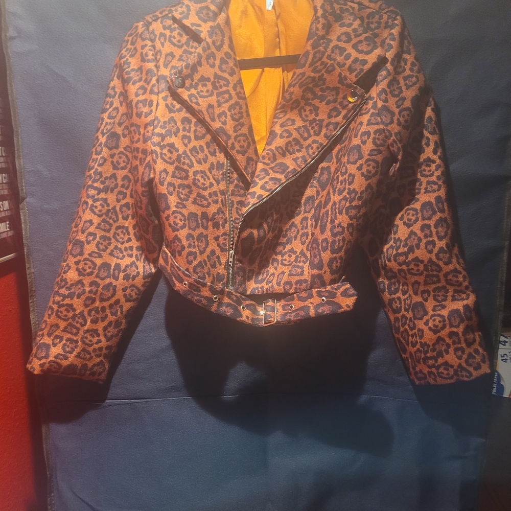 Leopard Print Women's Jacket